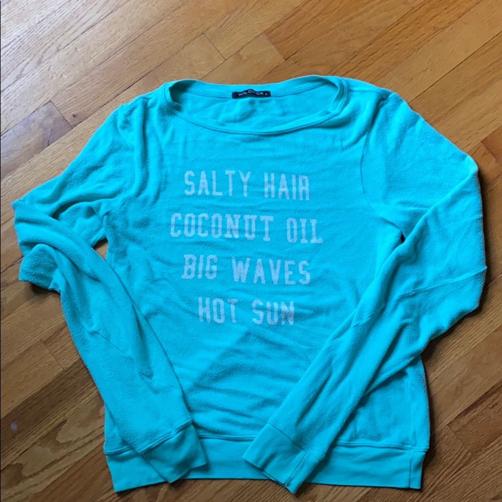 Wildfox 🦊 Baggy Beach Jumper RARE -Sz Small